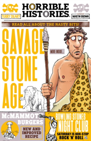 Savage Stone Age (newspaper edition) - Terry Deary