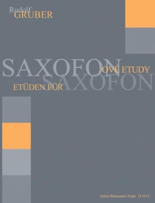 Saxofonové etudy - Rudolf Gruber