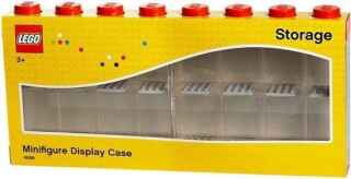 LEGO sběratelská skříňka na 16 minifigurek - černá - neuveden