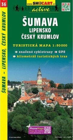 SC 036 Šumava Lipensko, Český Krumlov 1:50 000 - neuveden