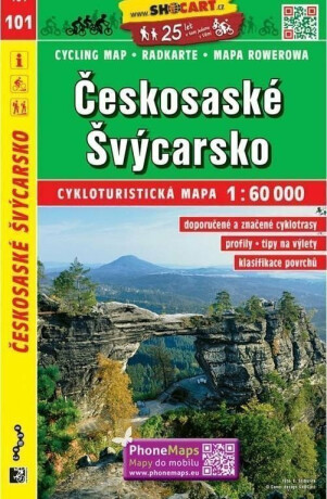 SC 101 Českosaské Švýcarsko 1:60 000 - neuveden