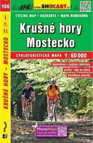 SC 106 Krušné hory, Mostecko 1:60 000 - neuveden