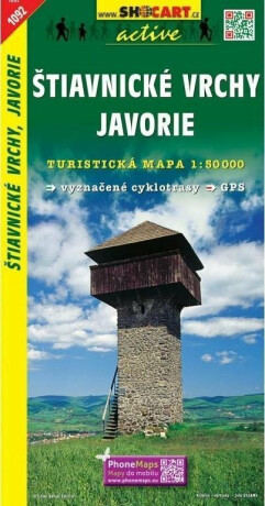 SC 1092 Štiavnické vrchy, Javorie 1:50 000 - neuveden