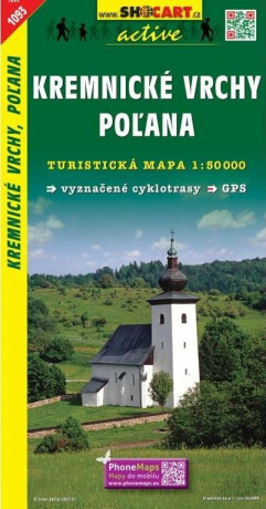 SC 1093 Kremnické vrchy, Poľana 1:50 000 - neuveden