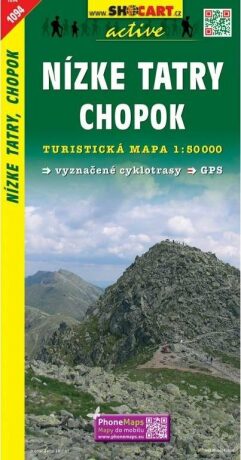 Nízké Tatry, Chopok 1:50 000 - neuveden