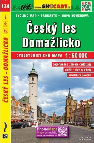 SC 134 Český les, Domažlicko 1:60 000 - neuveden