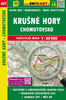 SC 407 Krušné hory, Chomutovsko 1:40 000 - neuveden