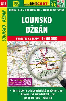 SC 411 Lounsko, Džbán 1:40 000 - neuveden