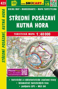 SC 423 Střední Posázaví, Kutná Hora 1:40 000 - neuveden