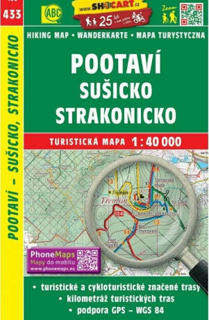 SC 433 Pootaví, Sušicko, Strakonicko 1:40 000 - neuveden