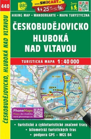 SC 440 Českobudějovicko, Hluboká nad Vltavou 1:40 000 - neuveden