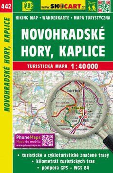 SC 442 Novohradské hory, Kaplice 1:40 000 - neuveden