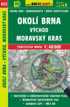 Okolí Brna východ, Moravský kras 1:40 000 - neuveden