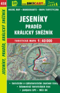 SC 458 Jeseníky, Praděd, Kralický Sněžník 1:40 000 - neuveden
