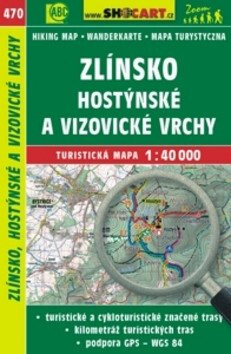 SC 470 Zlínsko, Hostýnské a Vizovické vrchy 1:40 000 - neuveden