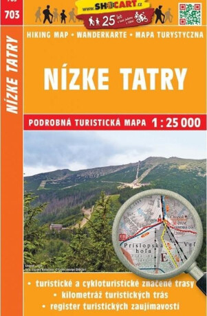 SC 703 Nízke Tatry 1:25 000 - neuveden