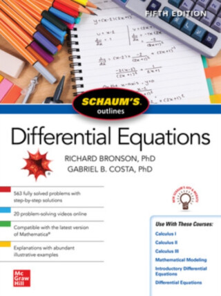 Schaum's Outline of Differential Equations, Fifth Edition - Richard Bronson,Gabriel B. Costa