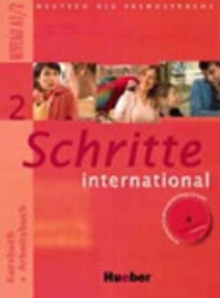 Schritte international 2: Kursbuch + Arbeitsbuch mit Audio-CD (Defekt) - Kolektiv autorů