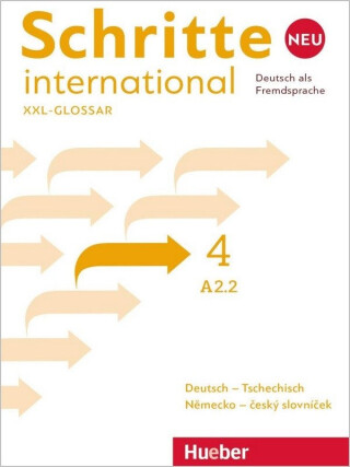 Schritte international Neu 4 Glossar XXL Deutsch-Tschechisch - neuveden