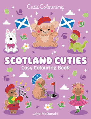 Scotland Cuties Cosy Colouring Book - Scholastic