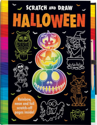 Scratch and Draw Halloween - Scratch Art Activity Book - Arthur Over