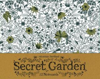 Secret Garden: 12 Notecards - Johanna Basfordová