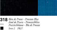 Sennelier oil stick 38ml – 318 Prussian Blue - 