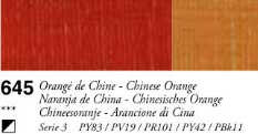 Sennelier oil stick 38ml – 645 Chinese Orange - 