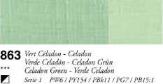Sennelier oil stick 38ml – 863 Celadon - 