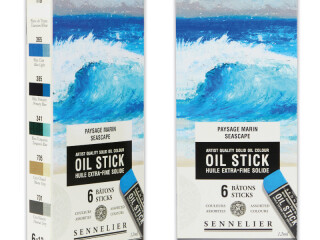 Sennelier oil stick sada 6ks – Seascape - 