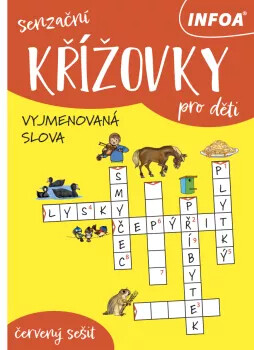 Senzační křížovky pro děti - červený sešit - vyjmenovaná slova - neuveden