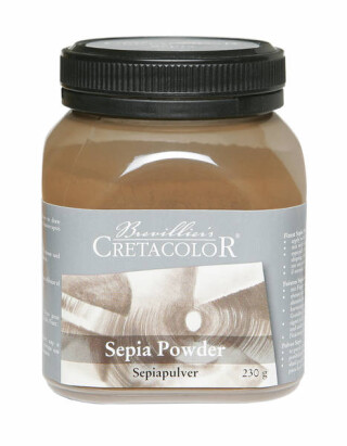 Sepia prášek v plastové dóze 230g - 