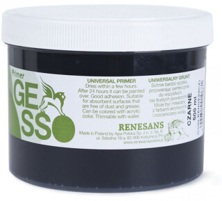 Šeps akrylový černý Renesans 110ml - 