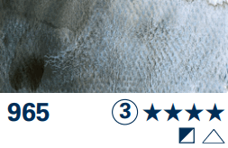 SG akvarelová barva Horadam 1/2 – 965 glacier black - 