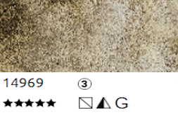 SG akvarelová barva Horadam 1/2 – 969 haze brown - 