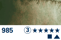 SG akvarelová barva Horadam 1/2 – 985 tundra green - 