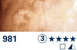 SG akvarelová barva Horadam 15ml – 981 tundra orange - 