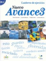 SGEL - Nuevo Avancé 3 - pracovní sešit + CD - Concha Moreno,Victoria Moreno,Piedad Zurita,Elvira Herrador
