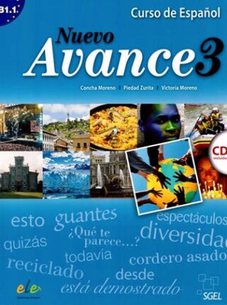 SGEL - Nuevo Avance 3 - učebnice + CD - Concha Moreno,Victoria Moreno,Piedad Zurita