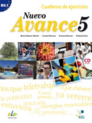 SGEL - Nuevo Avancé 5 - pracovní sešit + CD - Concha Moreno,Victoria Moreno,Piedad Zurita