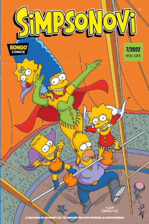 Simpsonovi 7/2022 - kolektiv autorů