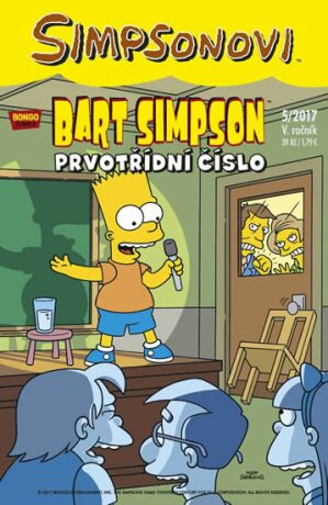 Bart Simpson  45:05/2017 Prvotřídní číslo - kolektiv autorů