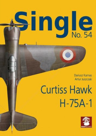 Single no. 54 Curtiss Hawk H-75A-1 - 