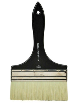 Široký štětec Liquitex Free Style 15cm s krátkou rukojetí - 