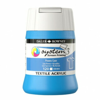 Sítotisková barva na textil System3 – 120 Process Cyan - 