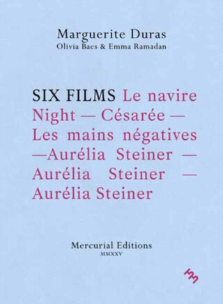 Six Films - Marguerite Duras,Olivia Baes
