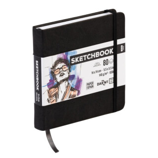 Sketchbook Darwi 14x14 Black - 
