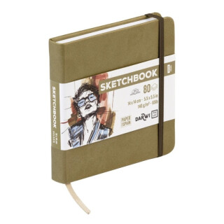 Sketchbook Darwi 14x14 Khaki - 