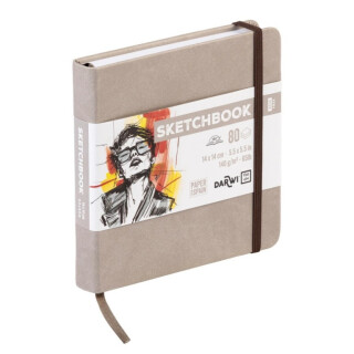 Sketchbook Darwi 14x14 Taupe - 