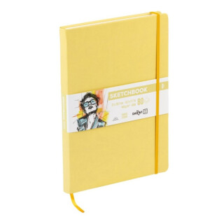 Sketchbook Darwi A4 Soft yellow - 